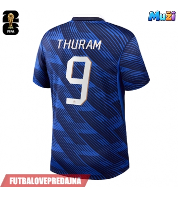 Lacne Muži Futbalové dres Francúzsko Marcus Thuram #9 MS 2026 Krátky Rukáv - Domáci